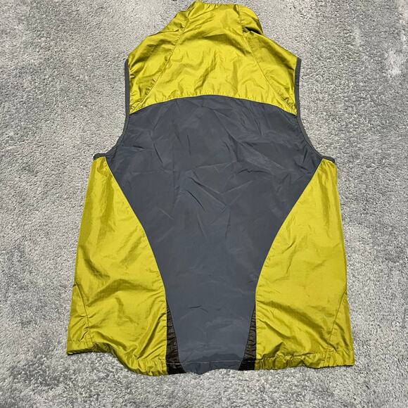 PATAGONIA Unisex Large Velocity 02 Wind Vest Medium Light Green Gray Vintage - Picture 3 of 8